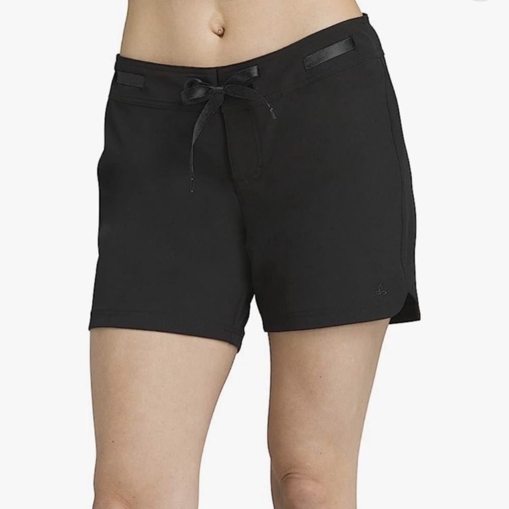 Prana Women's Silvana Boardshorts Black Large L